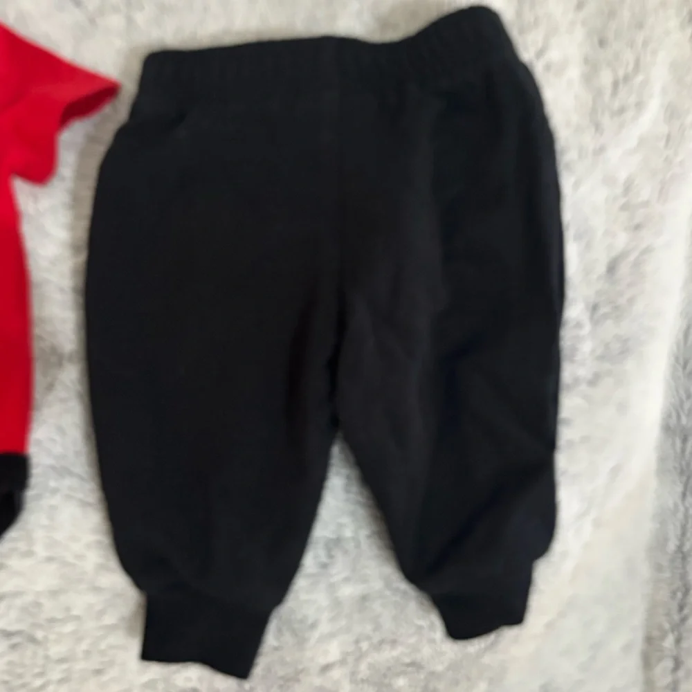 Nike Red and Black Baby Outfit